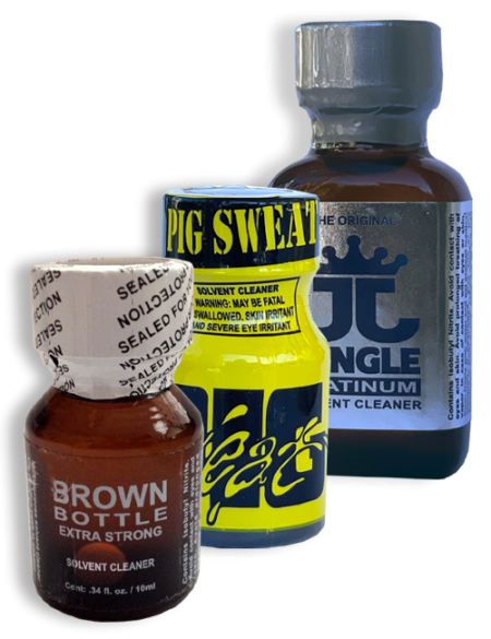 ENDURANCE Sampler - 3 Pack (Jungle Juice Platinum, Pig Sweat, Small Brown Bottle)