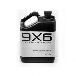 9X6 PURE SILICONE Lubricant 1 GALLON (+Comp 8.5oz Bottle)