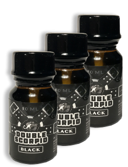 Double Scorpio Black - 3 Pack