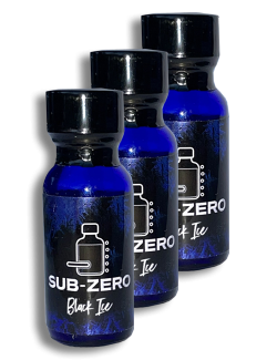 Sub-Zero Black Ice 15ml - 3 Pack