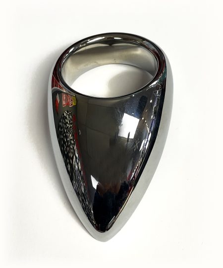 Premium Chrome TEAR DROP Cock Ring
