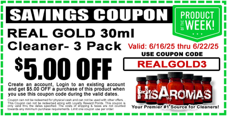 COUPON .00 OFF - REAL GOLD 30ml 3 Pack