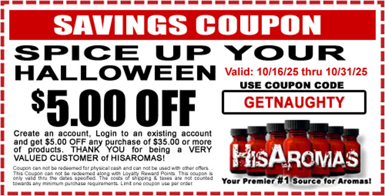 Happy Halloween 2025 - .00 OFF SAVINGS COUPON