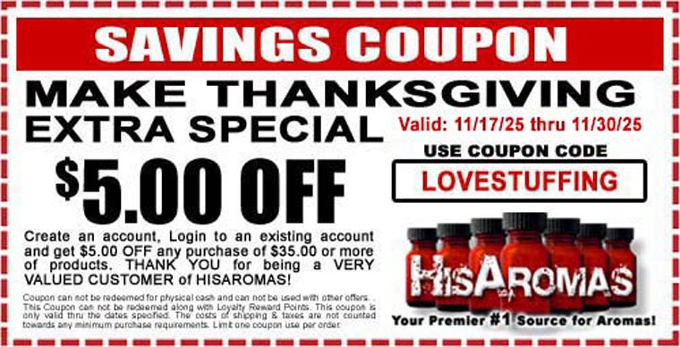 Happy Thanksgiving - .00 OFF Coupon