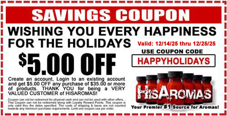 Happy Holidays - .00 OFF Coupon
