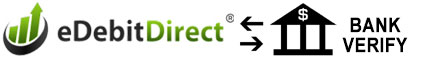eDebit Direct - payment processing - bank verified